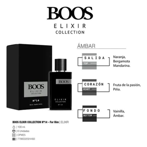 Perfume Boos Elixir N° 14 X 100 Ml - Imagen 5