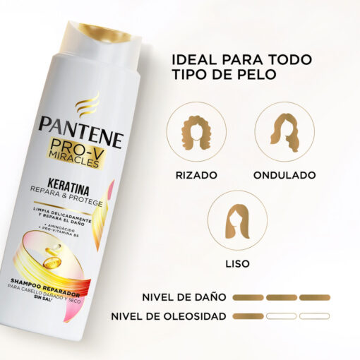 Shampoo Pantene Pro V Miracles  X 300 Ml - Imagen 6