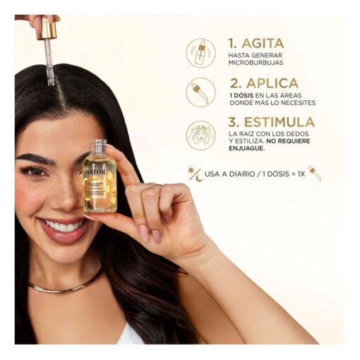 Tónico Capilar Pantene  Anti Caída X 52 Ml - Imagen 3