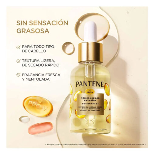 Tónico Capilar Pantene  Anti Caída X 52 Ml - Imagen 6