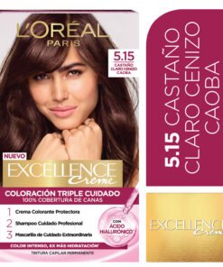 Alternative view of Tintura Permanente en Kit Loreal Paris Excellence 5.15 Castaño Claro Cenizo Caoba X 1 U