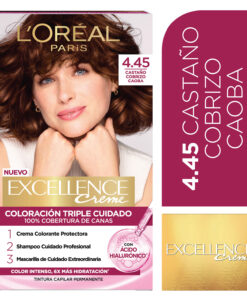 Alternative view of Tintura Permanente en Kit Loreal Paris Excellence 4.45 Castaño Cobrizo Caoba X 1 U