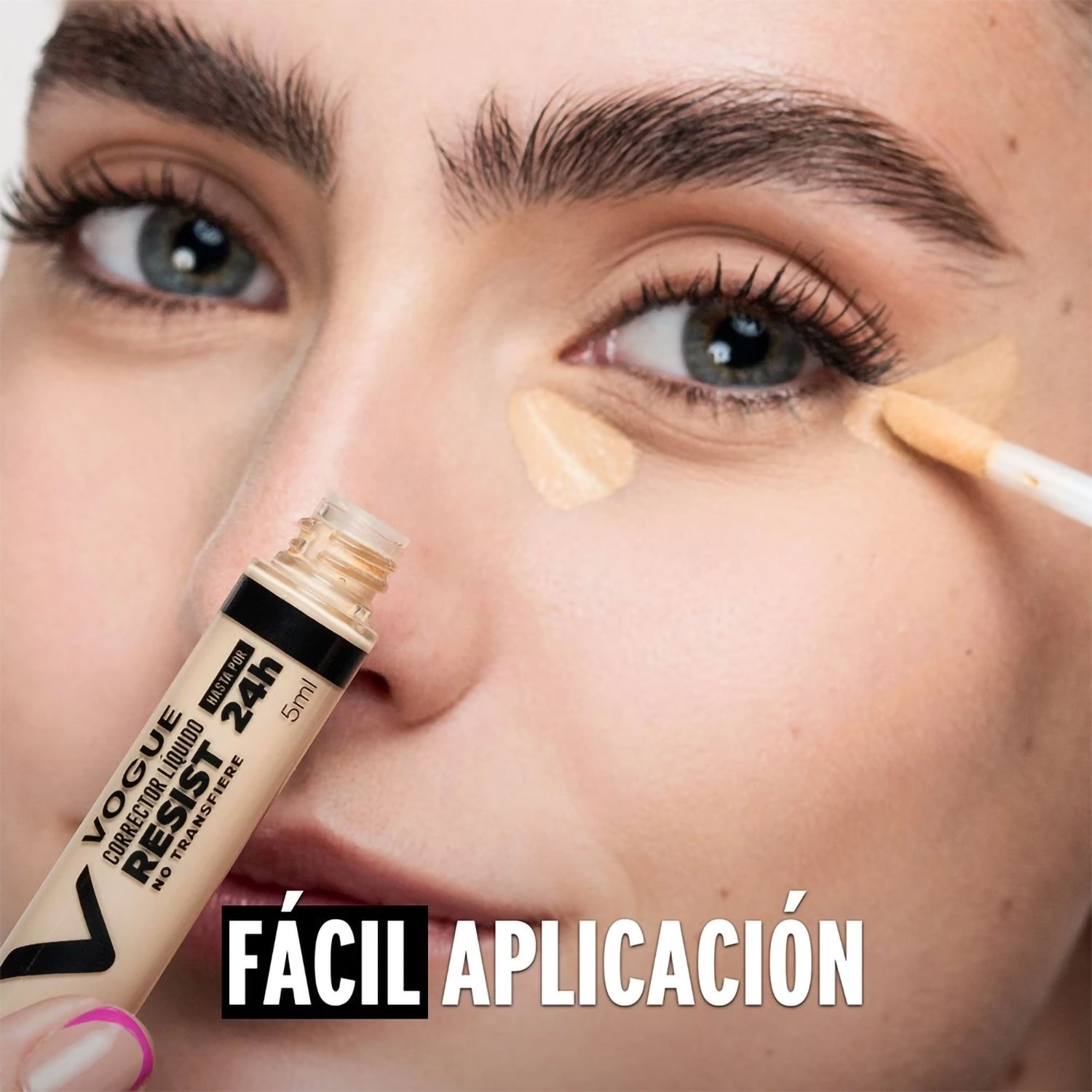 Corrector Liquido Vogue Resist 01 Crema X 7 Ml - Imagen 6
