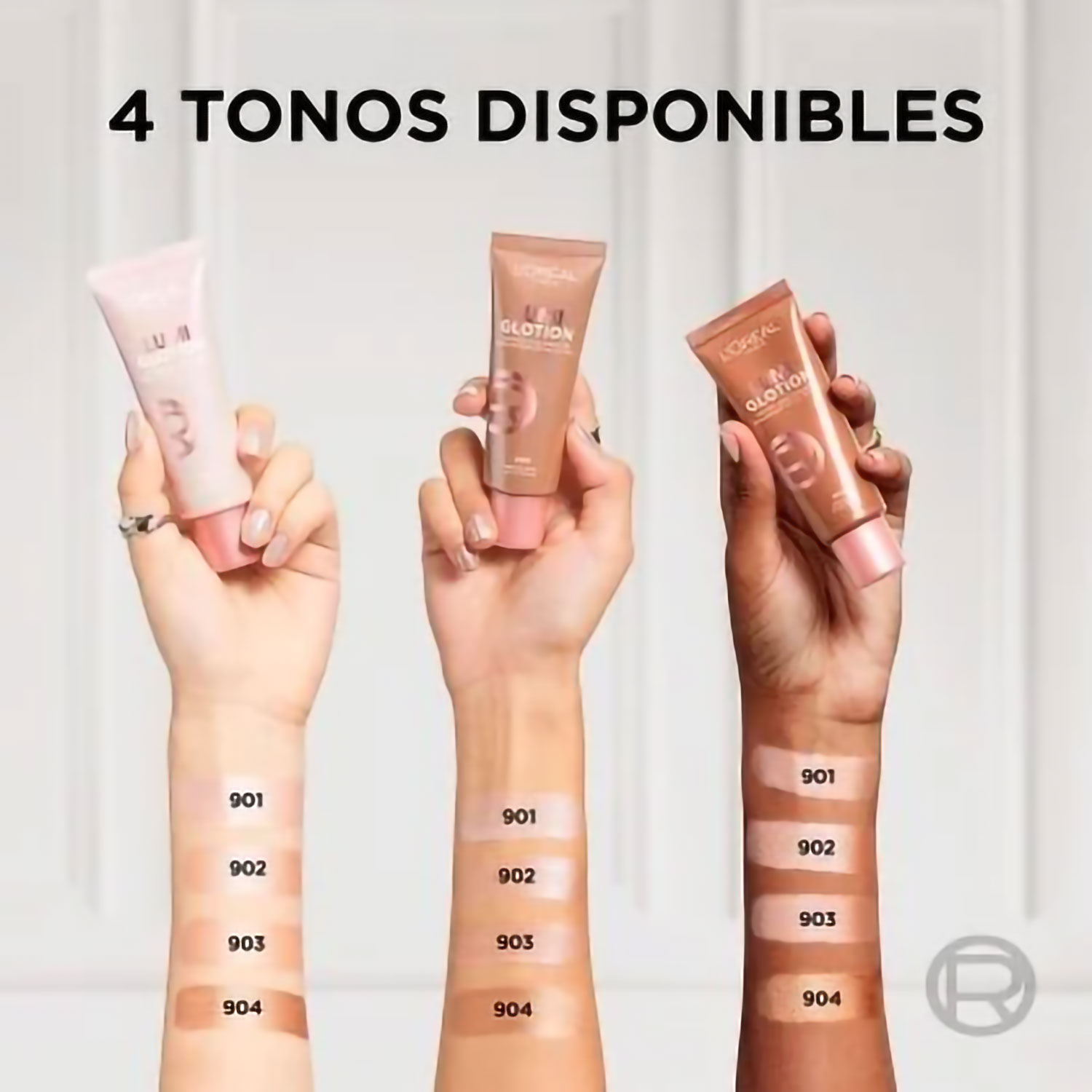 Iluminador Liquido Loreal Paris Lumi Glotion 902 Light Glow X 40 Ml - Imagen 7