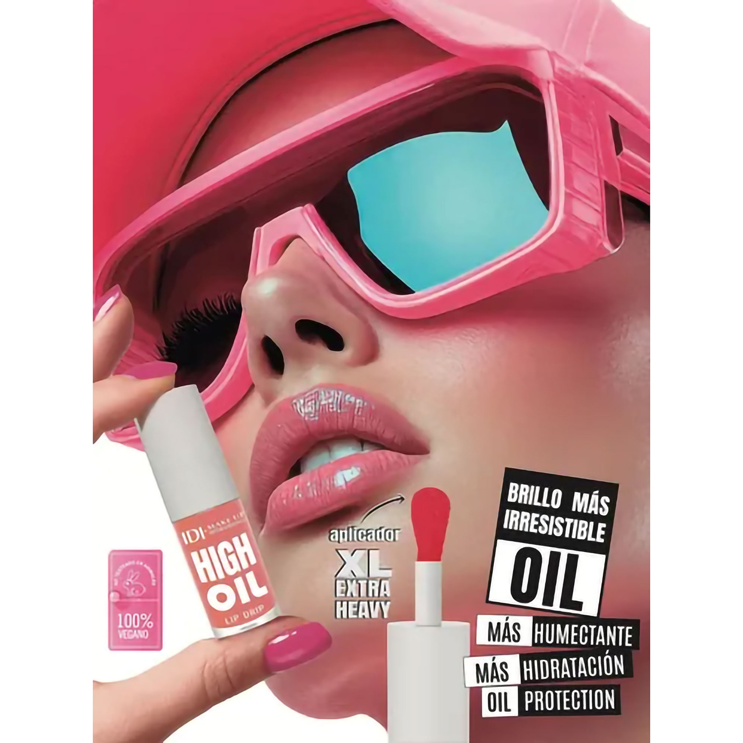 Oleo Labial Idi Make Up High Oil Lip Drip 02 Sunlight X 4,5 Gr - Imagen 3
