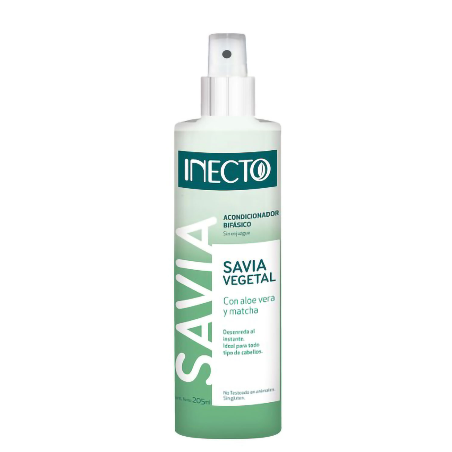 Acondicionador Bifasico Inecto Savia Vegetal X 205 Ml
