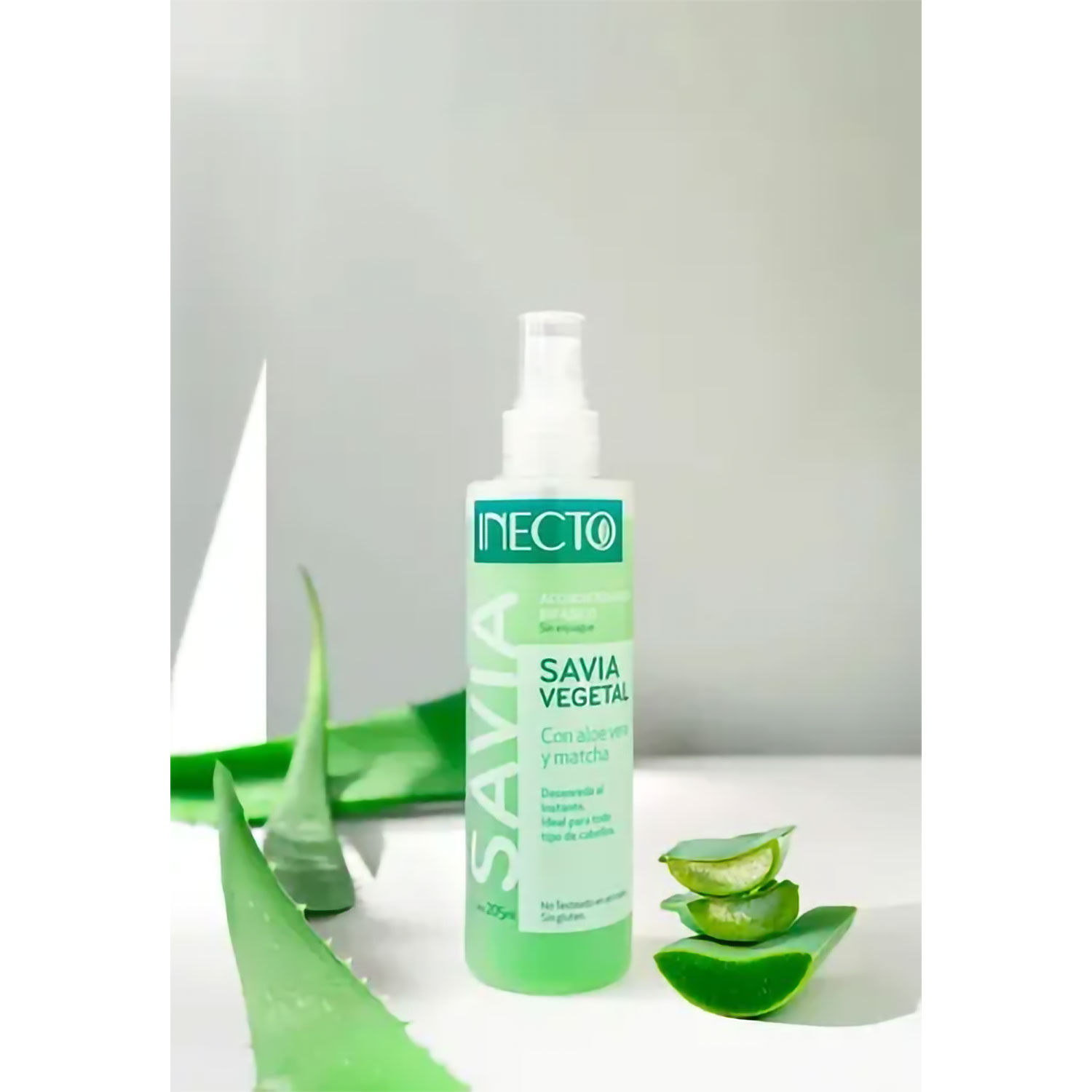 Acondicionador Bifasico Inecto Savia Vegetal X 205 Ml - Imagen 4