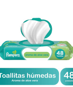 Alternative view of Toallitas Húmedas Pampers  Aloe Vera X 48 U