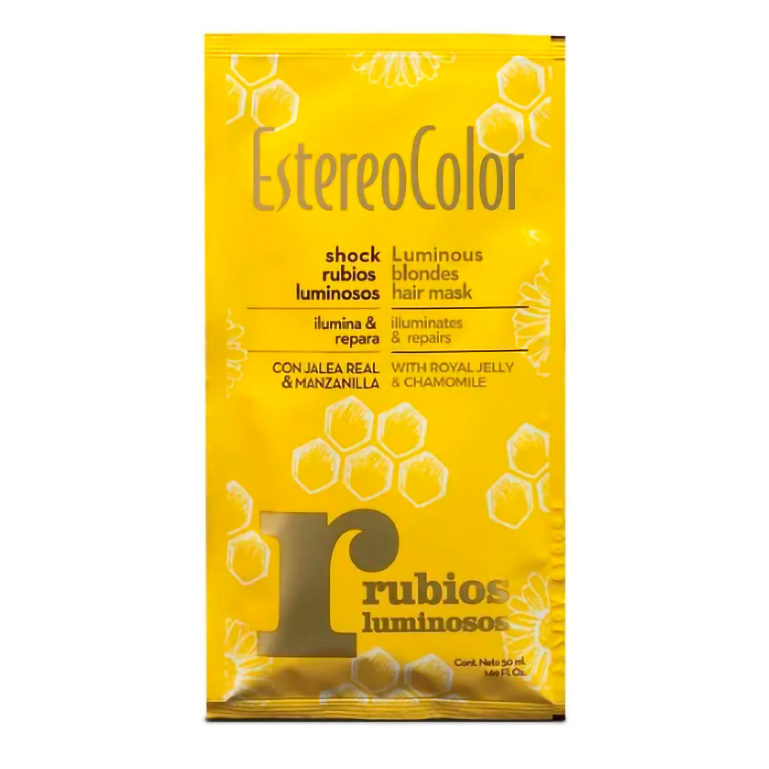 Mascara Capilar EstereoColor Rubios Luminosos X 50 Gr