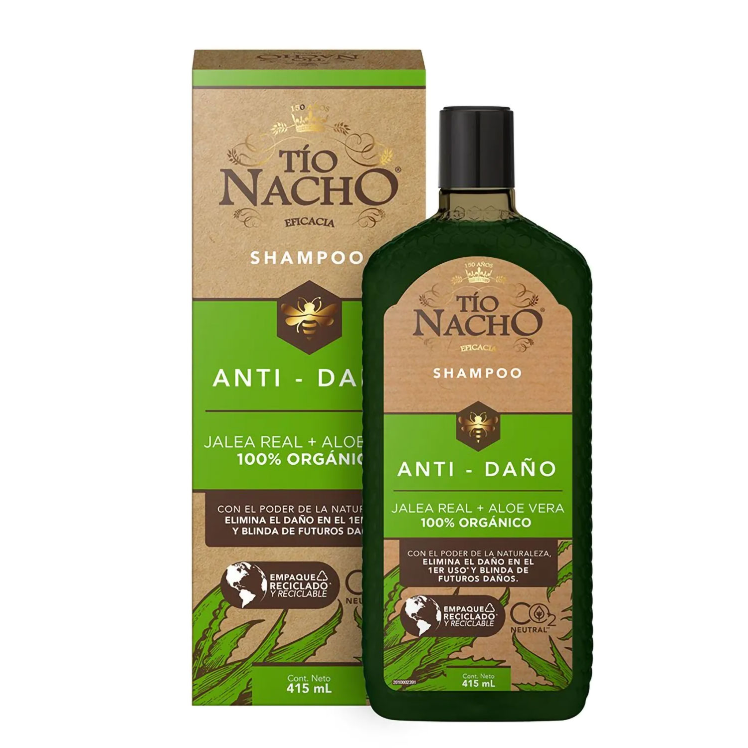 Shampoo Tio Nacho Anti Daño X 415 Ml