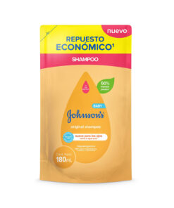 Shampoo Repuesto Johnson's Baby Original X 180 Ml