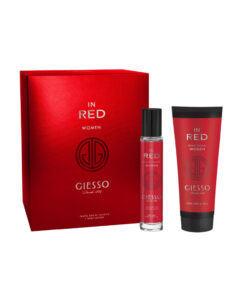 Perfume + Body Lotion Giesso  In Red X 1 U