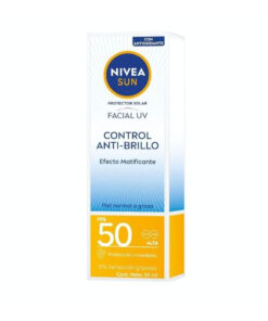 Protector Facial Nivea  FPS 50 Tono Medio X 50 Ml