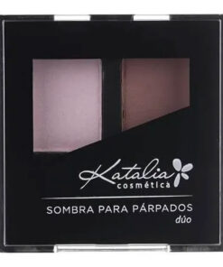 Sombra De Ojos Compacta Katalia Duo 12 Lilas Mate X 24 Gr