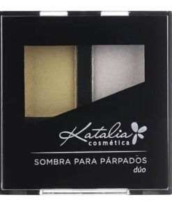 Sombra De Ojos Compacta Katalia Duo 19 Oro y Blanco X 24 Gr