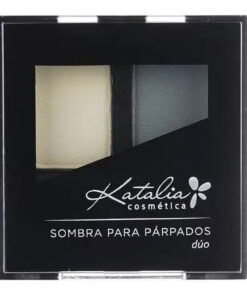 Sombra De Ojos Compacta Katalia Duo 20 Verde y Oro Mate X 24 Gr