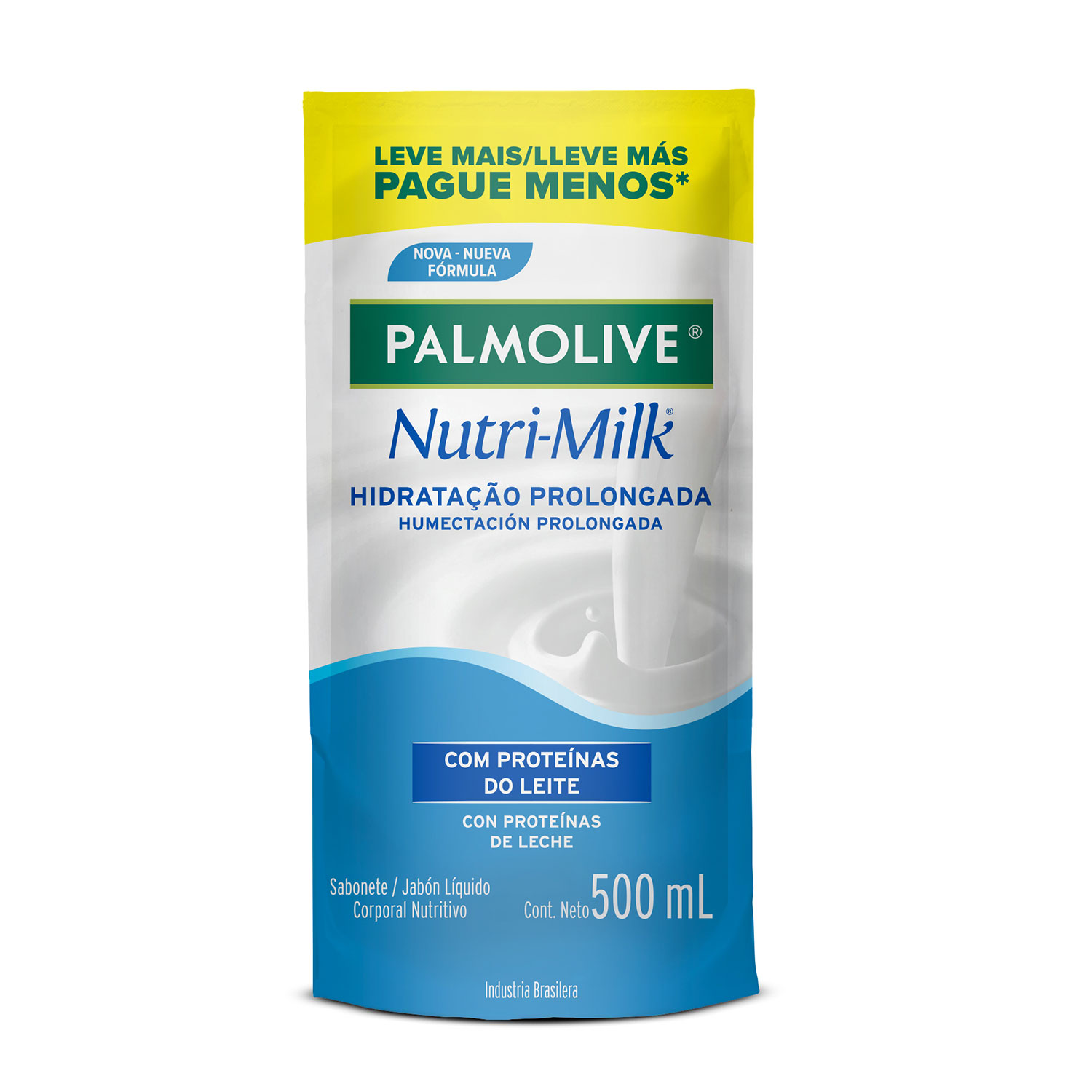 Repuesto Jabon Liquido Palmolive Nutri Milk X 500 Ml