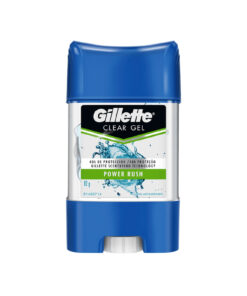 Antitranspirante Gillette Clear Gel Power Rush X 82 Gr