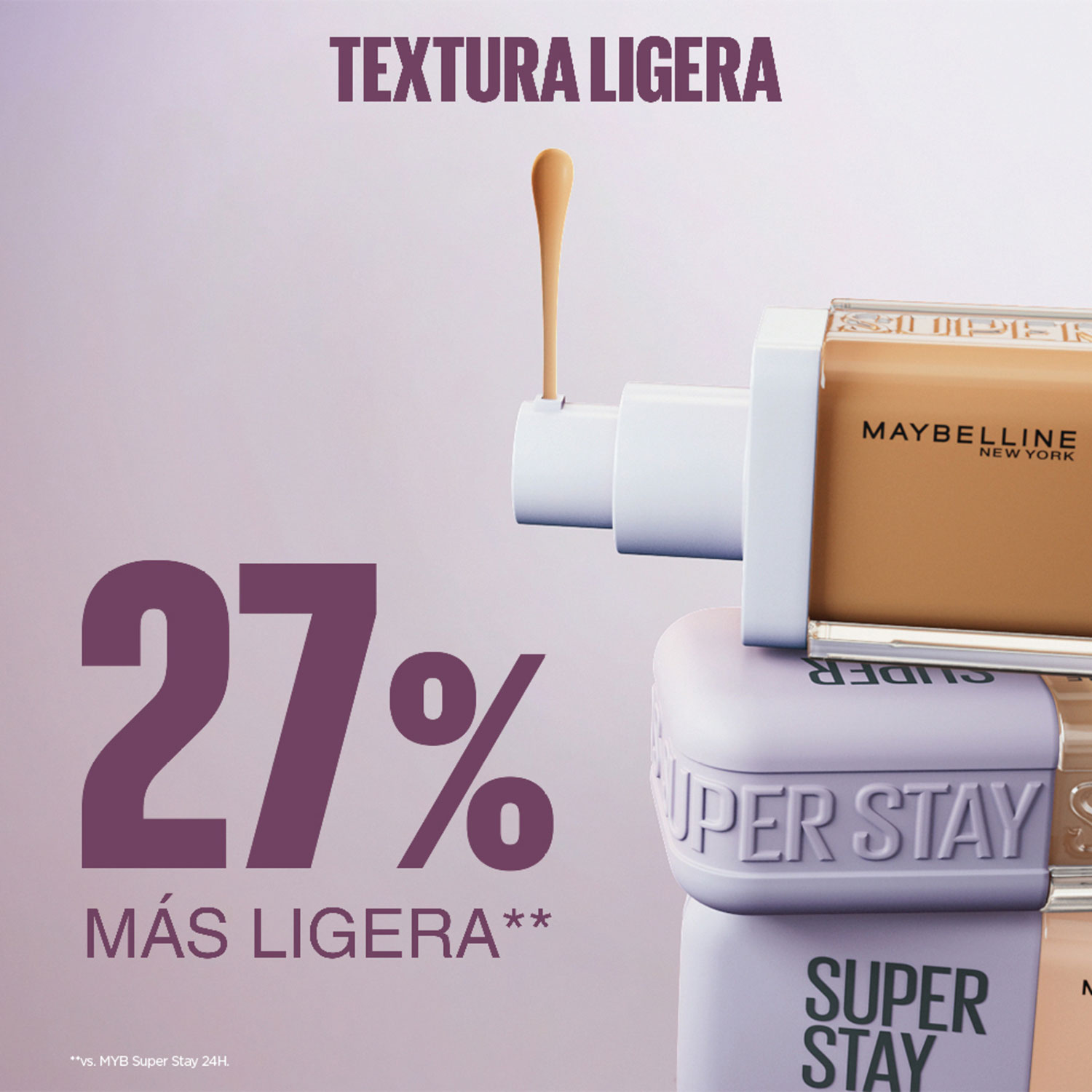 Base de maquilaje Líquida Maybelline Super Stay Lumi-Matte 248 FPS 16 X 35 Ml - Imagen 10