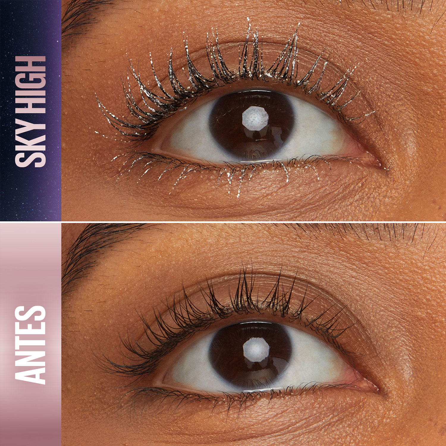 Exhibidor Mascara de Pestañas Maybelline Sky High Glitter X 6 U - Imagen 8