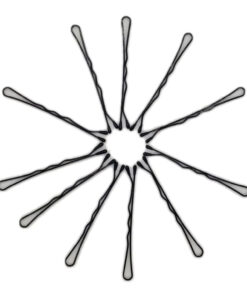 Clips Para El Cabello Quico  Negro X 1 U