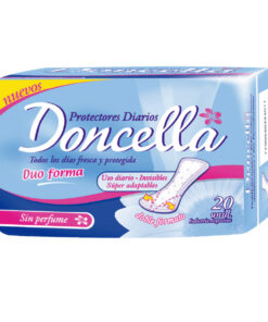 Protectores Diarios Doncella  Dúo Forma X 20 U