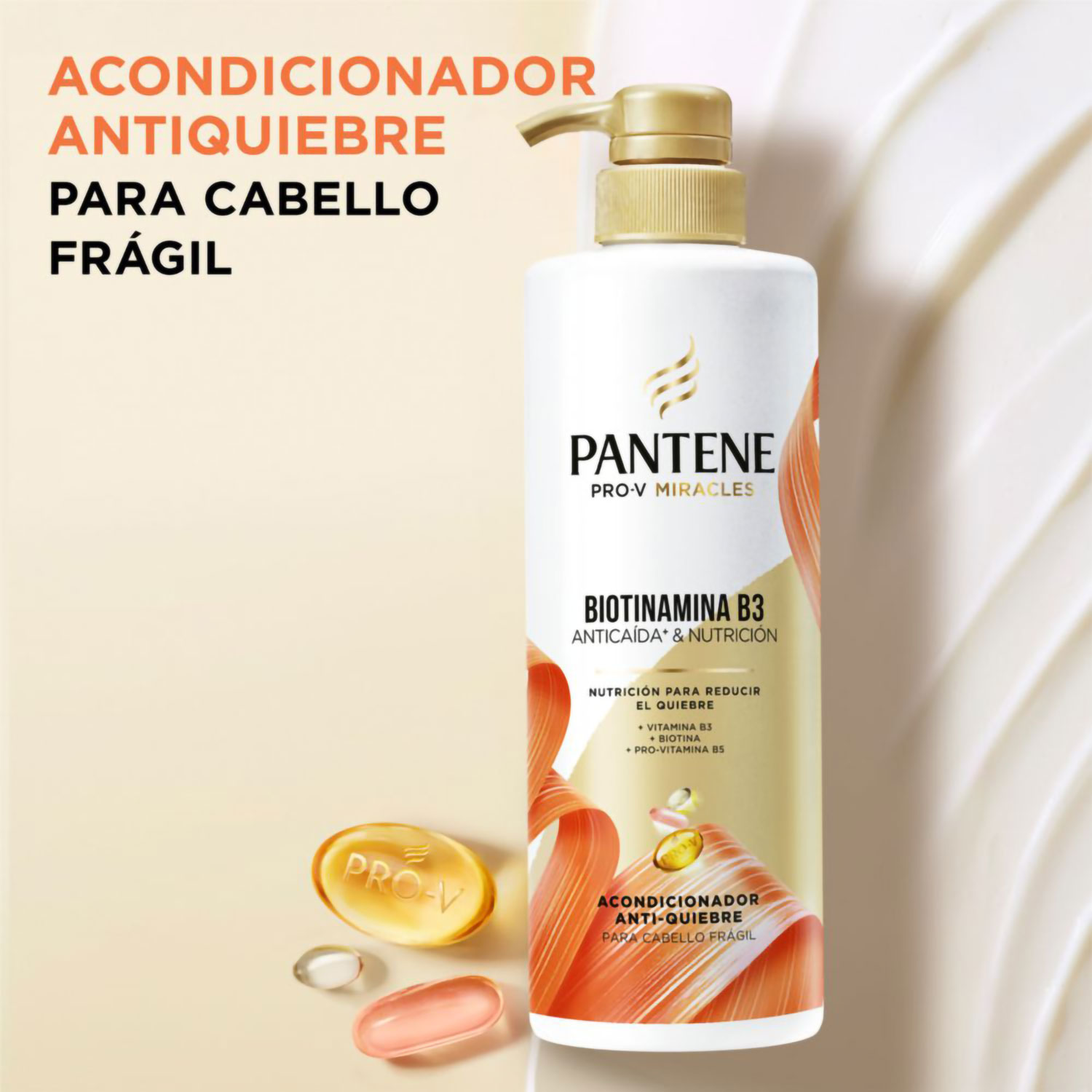 Acondicionador Pantene Pro V Miracles Anti Caída X 510 Ml - Imagen 2