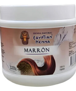 Tintura Natural en polvo Egyptian Henna  Marrón X 230 Gr