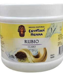 Tintura Natural en polvo Egyptian Henna  Rubio Claro X 230 Gr