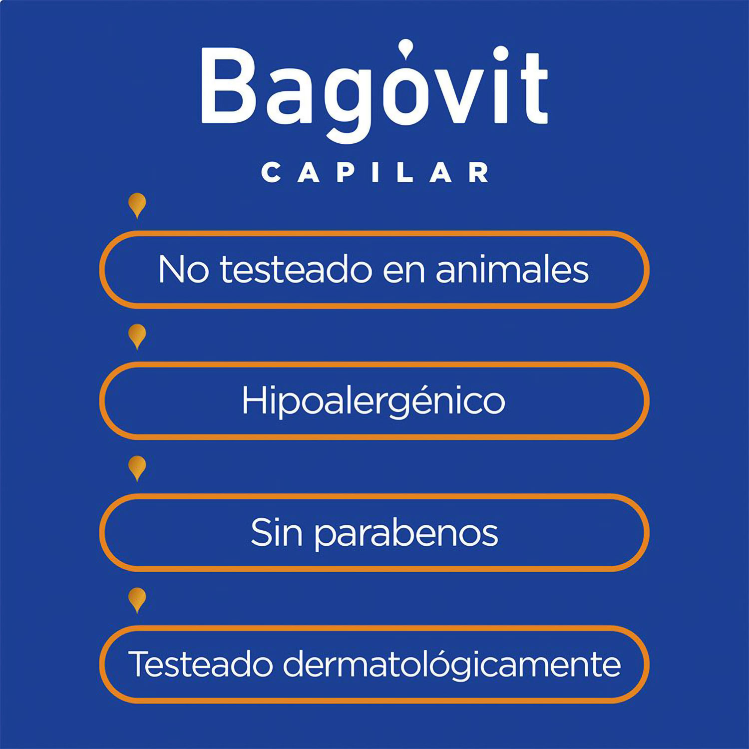 Shampoo Bagovit Reparación Intensiva X 350 Ml - Imagen 5