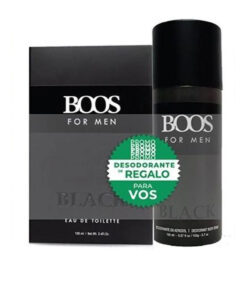 Perfume + Desodorante Boos  Black X 1 U
