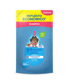Shampoo Repuesto Johnson Kids Fragancia Prolongada X 180 Ml