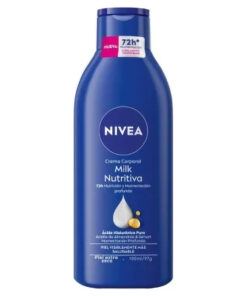Crema Corporal Nivea Milk Nutritiva  X 100 Ml