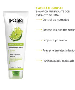 Alternative view of Shampoo Iyosei  Anti Graso X 230 Ml