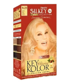 Kit Tintura Capilar Silkey Key Kolor 9,21 Rubio Muy Claro Natural X 1 U