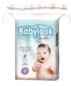 Paños de Algodón Babylook Maxi  X 50 U