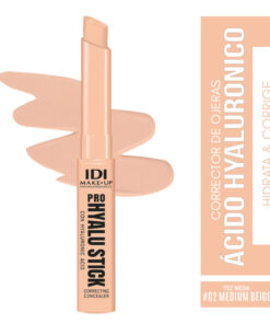 Corrector De Ojeras Idi Make Up Pro Hyalu Stick 02 Medium Beige X 4 Gr