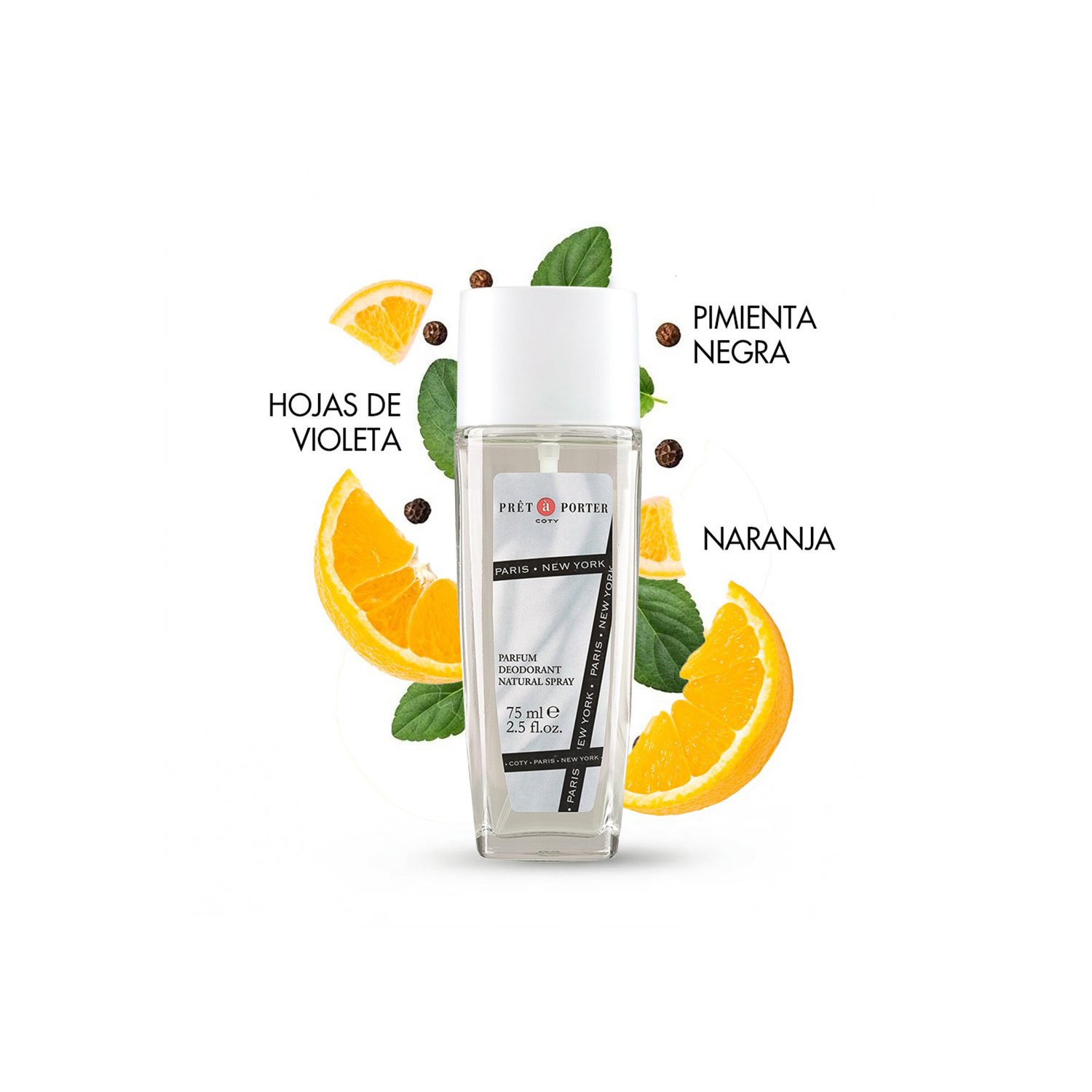 Body Splash Pret a Porter Original X 75 Ml - Imagen 2