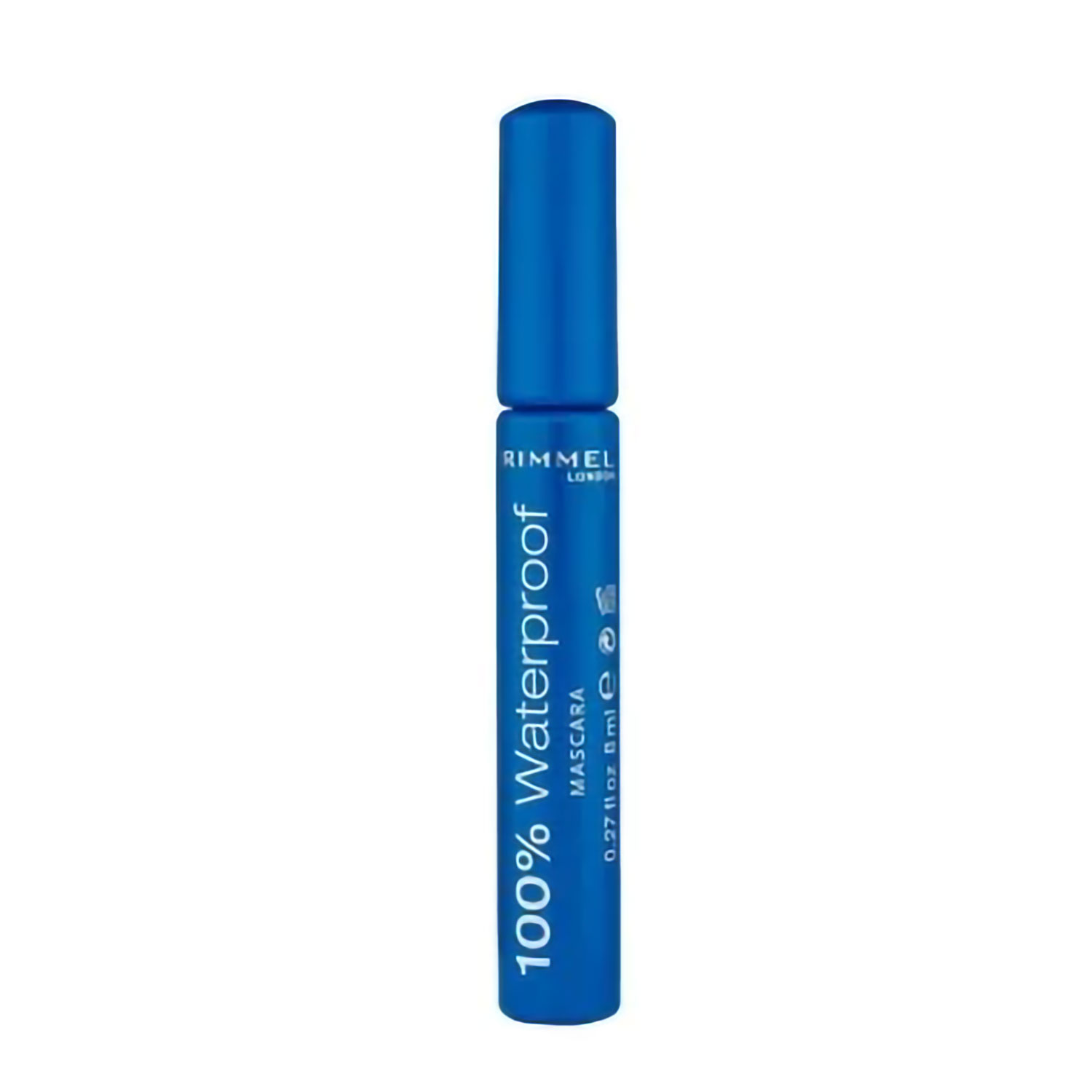 Mascara de Pestañas Rimmel 100% Waterproof 001 Black X 8 Ml - Imagen 2