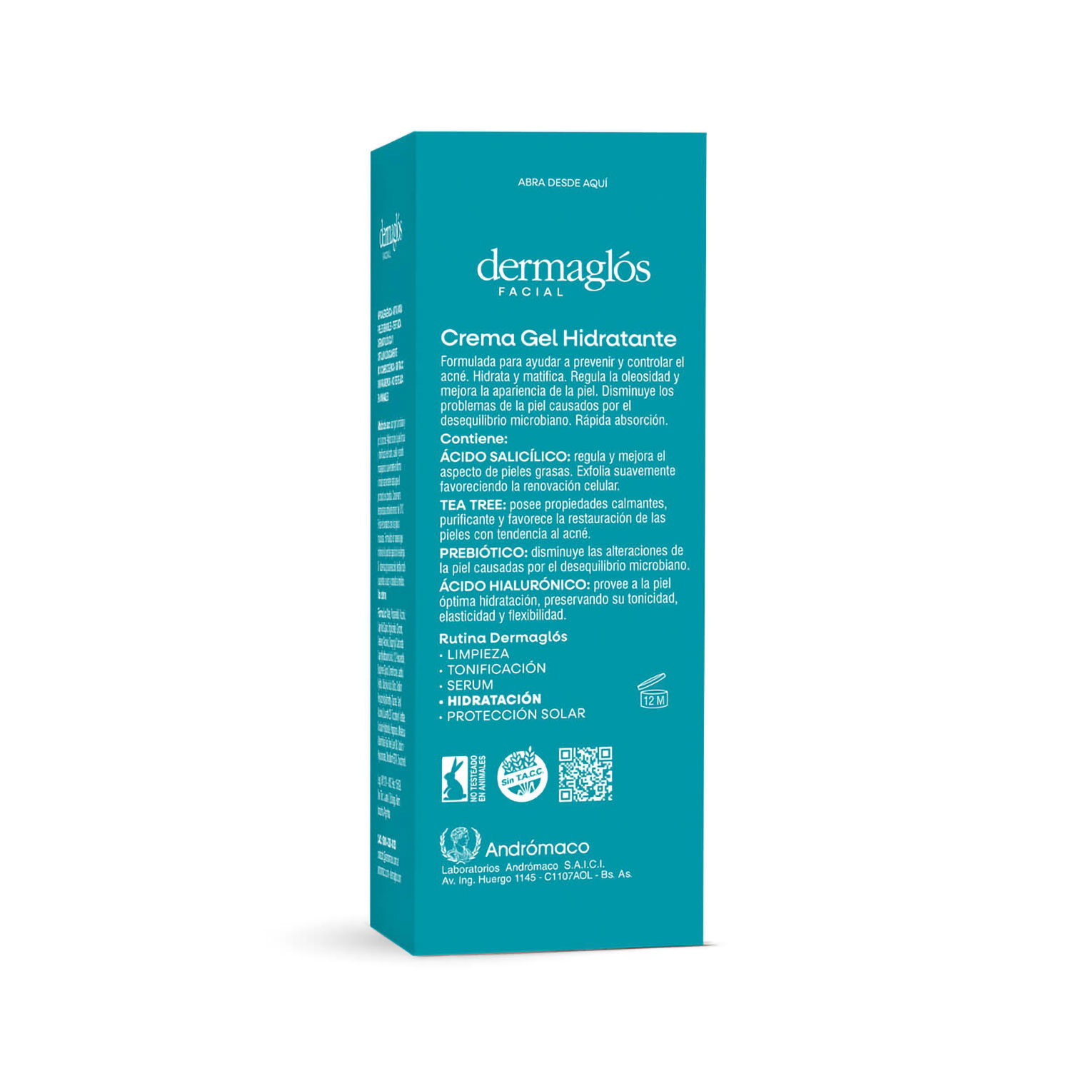 Crema Gel Hidratante Dermaglos Control Acne X 50 Gr - Imagen 4