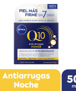 Alternative view of Crema Facial Nivea Q10 Power Noche X 50 Gr