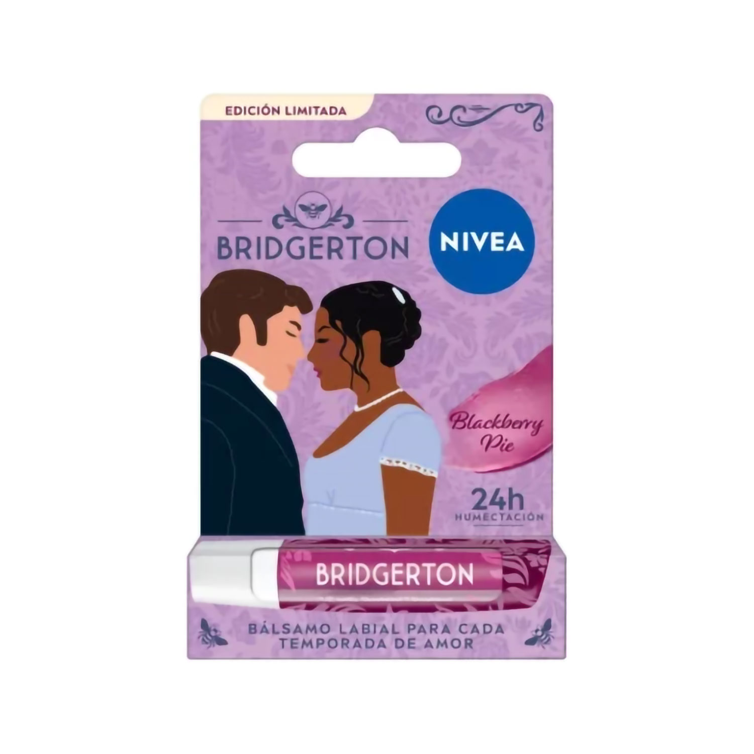 Balsamo Labial Nivea Bridgerton Blackberry X 4,8 Gr