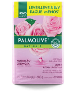 Jabones de Tocador Palmolive  Petalos Y Rosas X 8 U