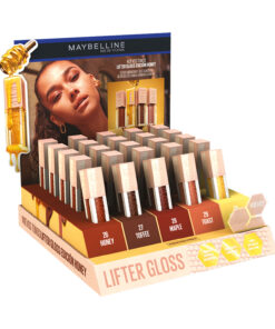 Exhibidor Labial Líquido Maybelline Lifter Gloss Honey X 20 U
