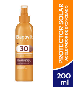 Alternative view of Protector solar Bagovit Solar FPS 30 Acelerador de Bronceado X 200 Gr